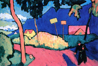 42. Gabriela Münter. Anochecer 1909