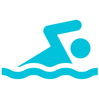 Swimming To move through water by moving the body or parts of the body.