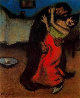 02. Pablo Ruiz Picasso. Frenzy. 1900.