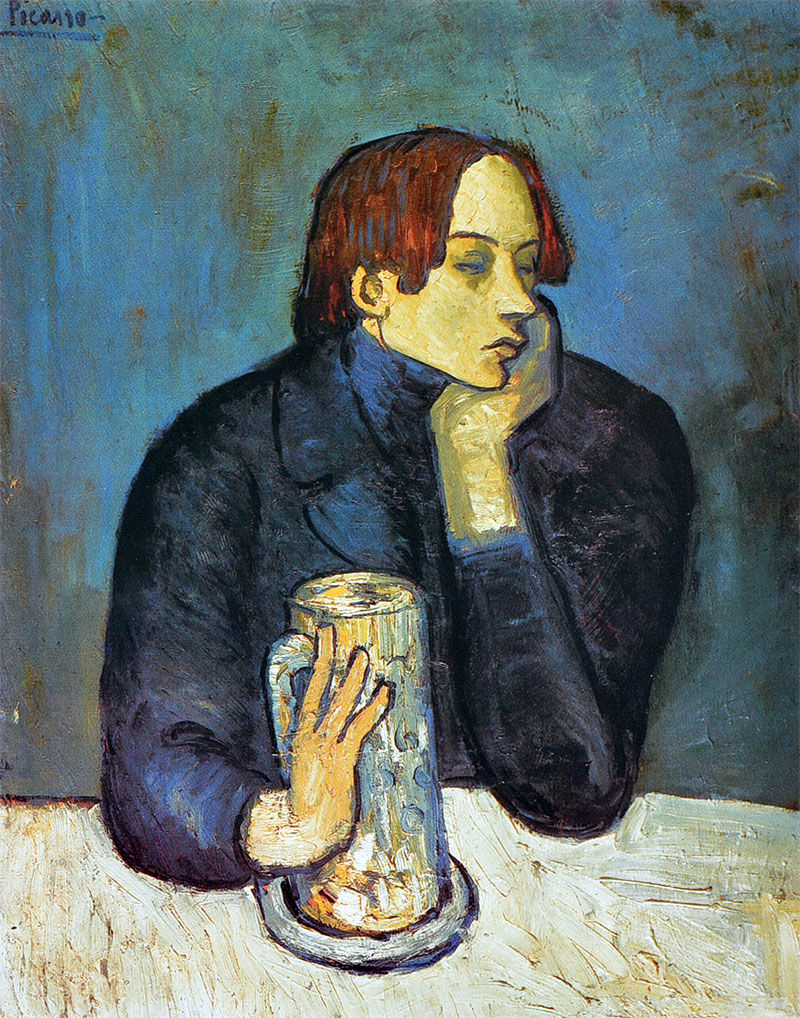 04. Pablo Ruiz Picasso. Retrato de Jaume Sabartés. 1901