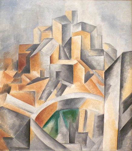 33. Pablo Ruiz Picasso. El deposito de agua de Horta de Ebro. 1909.