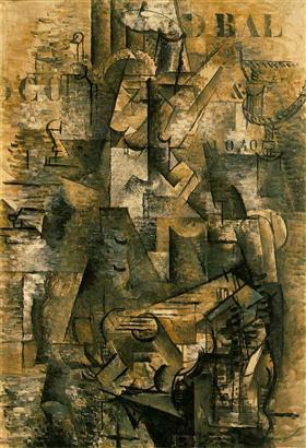 40. George Braque. El portugués. 1911.