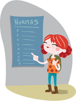 NORMAS Regla que debe ser respetada ajustando conductas o actividades por parte de la población .