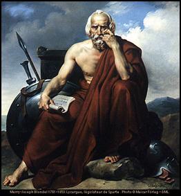 Licurgo Licurgo fue un célebre legislador de Esparta, a cuyo código debió sin duda este pueblo su grandeza histórica.
