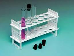 to hold test tubes