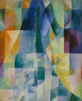 56. Robert Delaunay. Ventanas simultáneas. 1912.