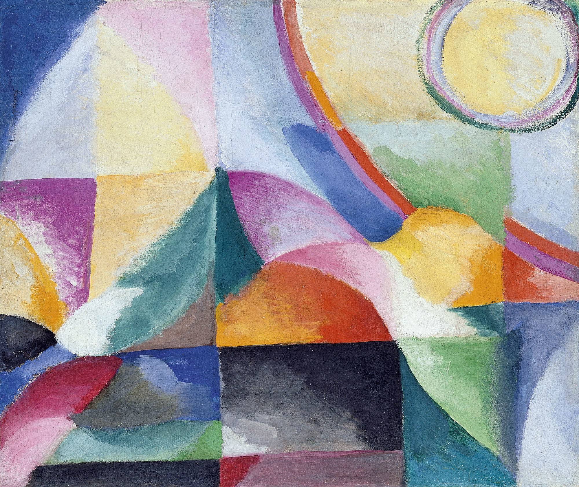 58. Sonia Delaunay-Terk. Constrastes simultaneos. (1913).