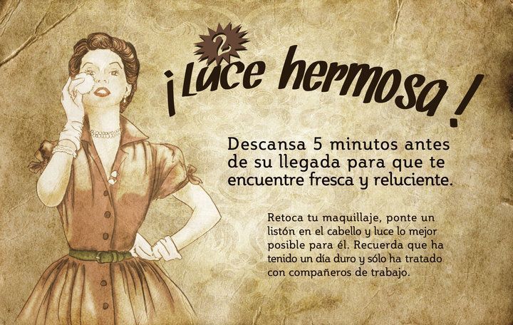En este anuncio dan a entender que la mujer sigue teniendo que lucir bien, pero en muchos hogares eso ha cambiado, el hombre puede llegar...