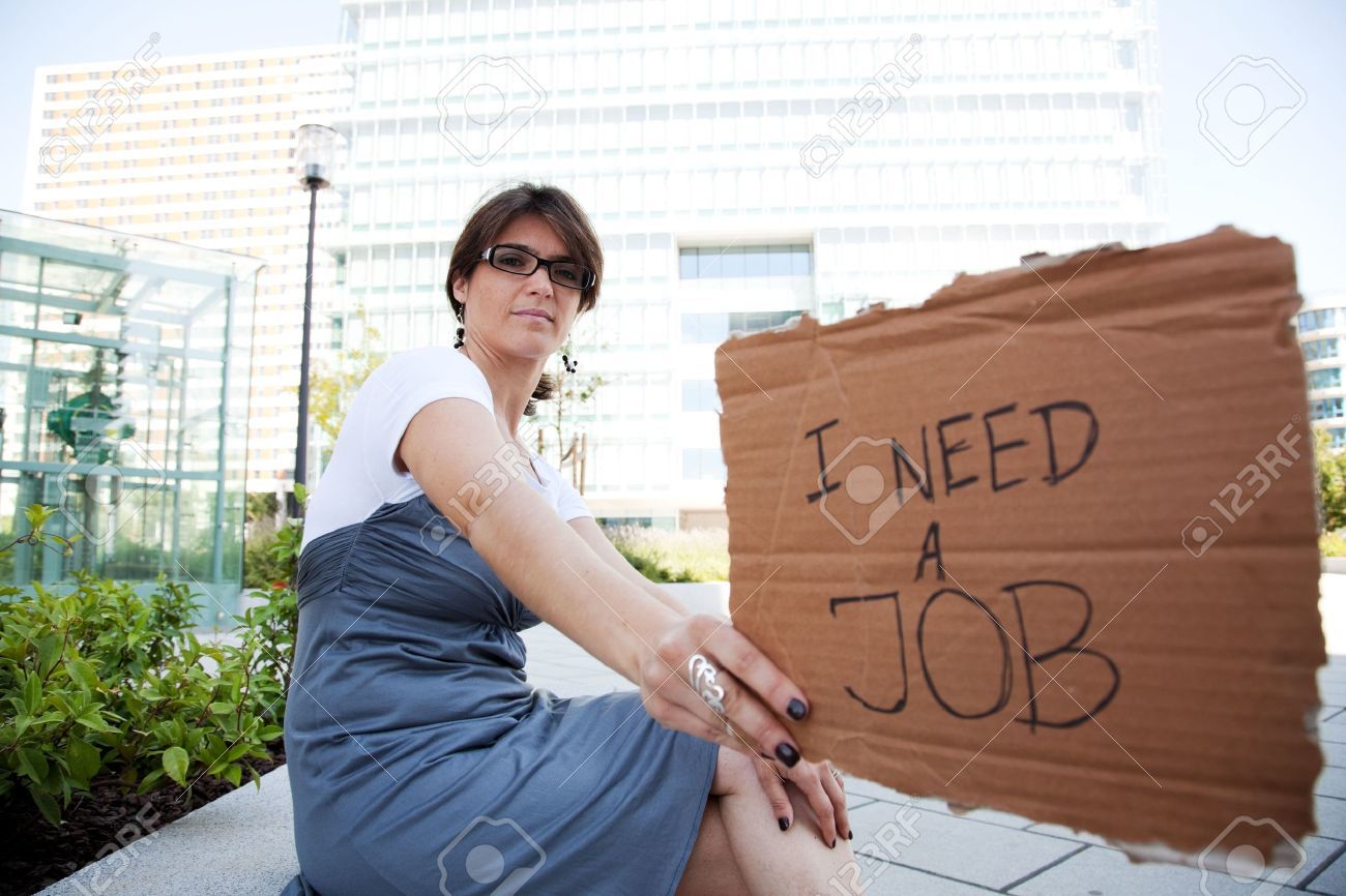 She would.....if she had a job.