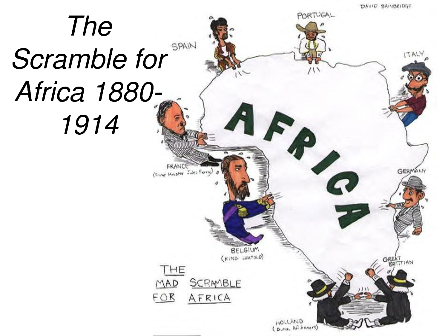 "Scramble for Africa"