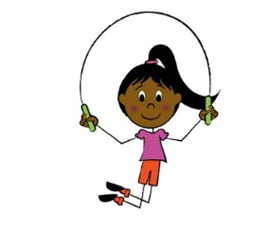 You jump the rope