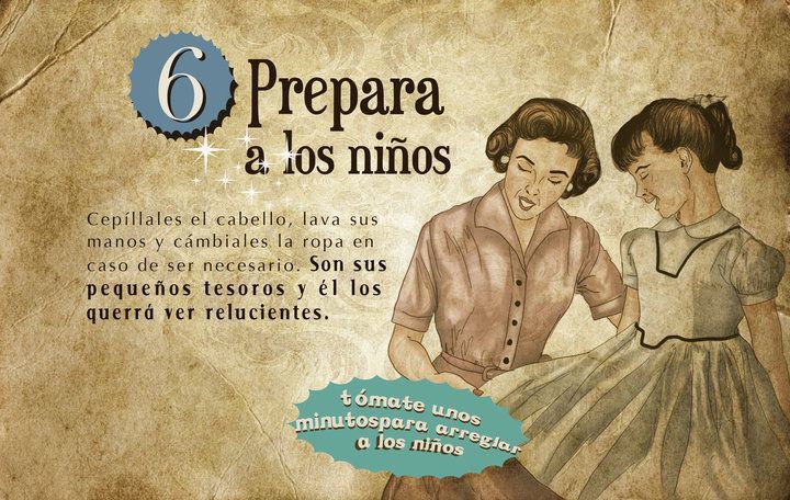 La mujer no tiene por qué preparar a los niños siempre, el hombre también puede hacerlo, aunque hoy en día la madre se ocupa más de los h...