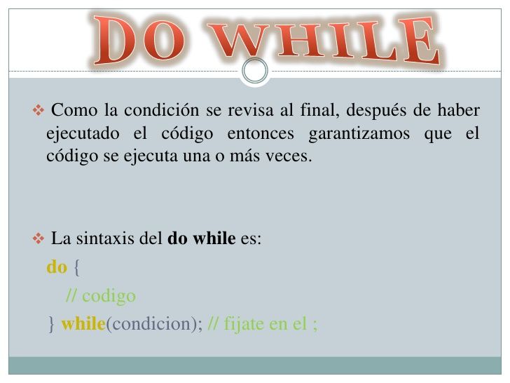 CICLO DO WHILE