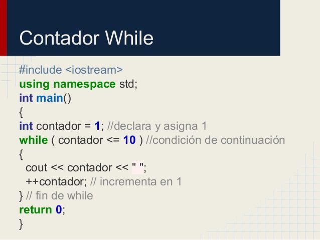 CONTADORES