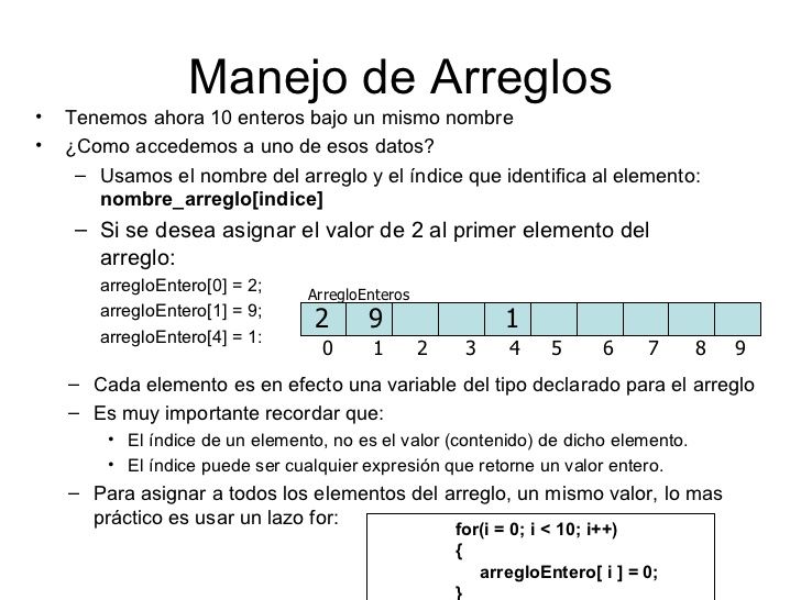 ARREGLOS