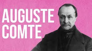 Filósofo Auguste Comte