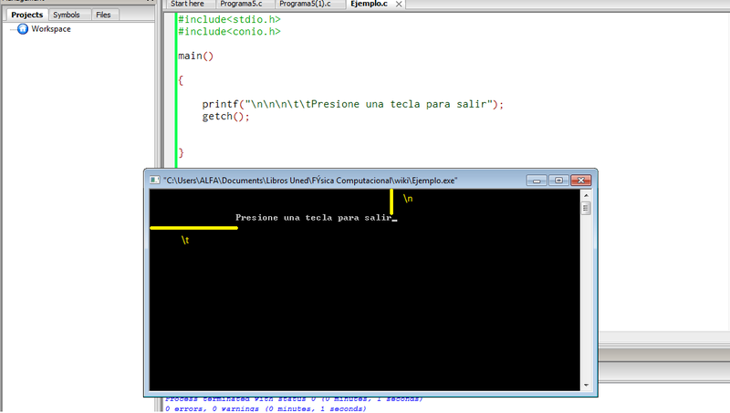 conio.h es un archivo de cabecera escrito en C usado mayormente por los compiladores de MS-DOS para proveer un sistema de E/S por consola...