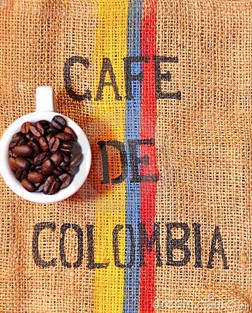 People grow coffee in Colombia.