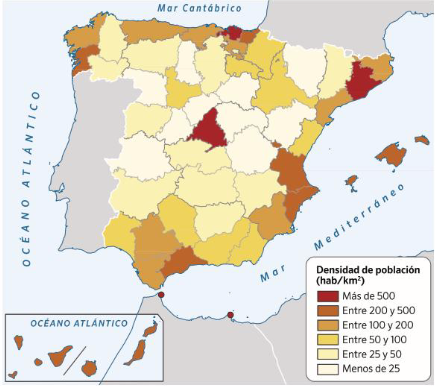 DISTRIBUCIÓN DE LA POBLACIÓN