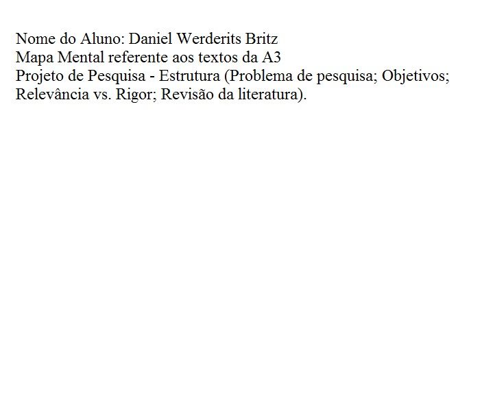 Projeto de Pesquisa - Estrutura (Problema de pesquisa; Objetivos; Relevância vs. Rigor; Revisão da literatura).