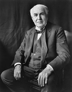 Thomas Alva Edison.