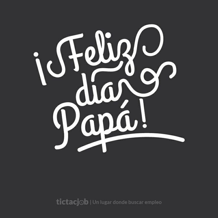 FELIZ DIA PAPA TE AMO ;)