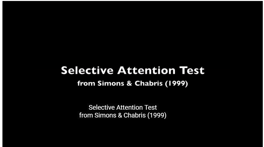 8. People can Miss Changes in their Visual Fields