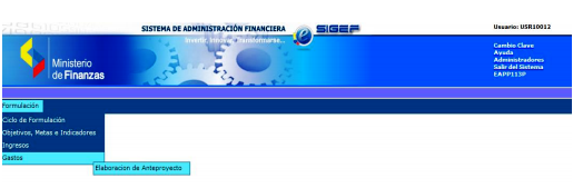 Organizador Gráfico del ESIGEF.-Instructivo de Registro de Gastos - Ejecución Presupuestaria