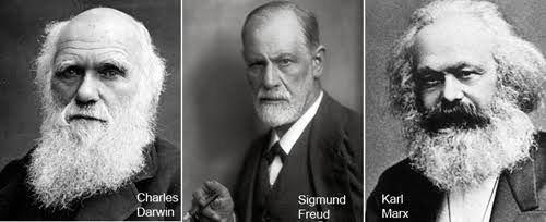 La influencia de Darwin, Marx y Freud en el pensamiento científico y social