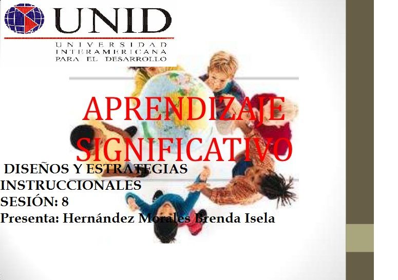 APRENDIZAJE SIGNIFICATIVO (AUSUBEL)
