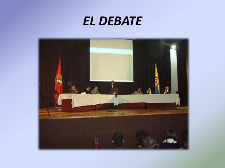DIFERENCIAS Y SEMEJANZAS ENTRE DEBATE, MESA REDONDA Y PANEL DE DISCUSIÒN