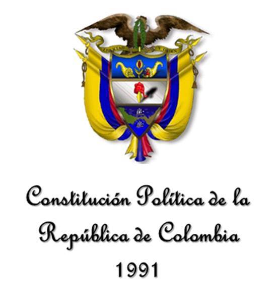 CONSTITUCION POLITICA DE COLOMBIA 1991 PARTE1