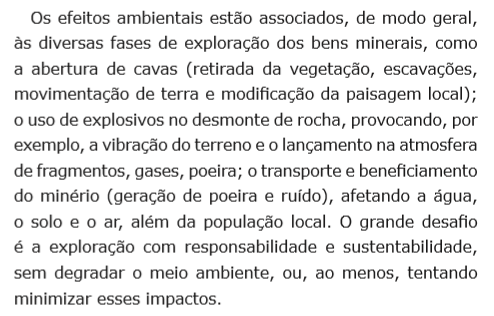 Geo 8.1- Recursos Minerais do Brasil e do Mundo