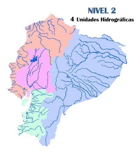 Delimitación y Codificación de Unidades Hidrográficas del Ecuador