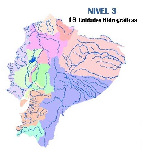 Delimitación y Codificación de Unidades Hidrográficas del Ecuador