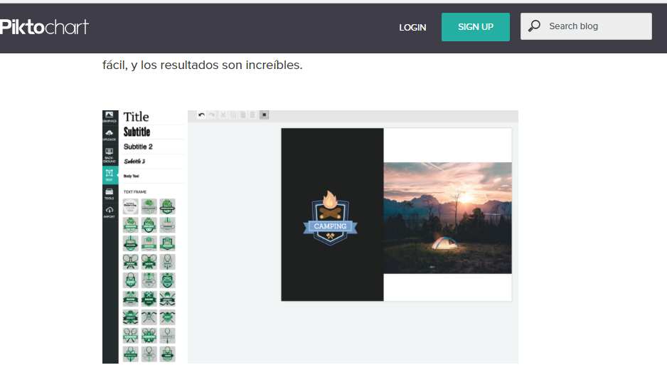 Guía de Piktochart Para Estudiantes