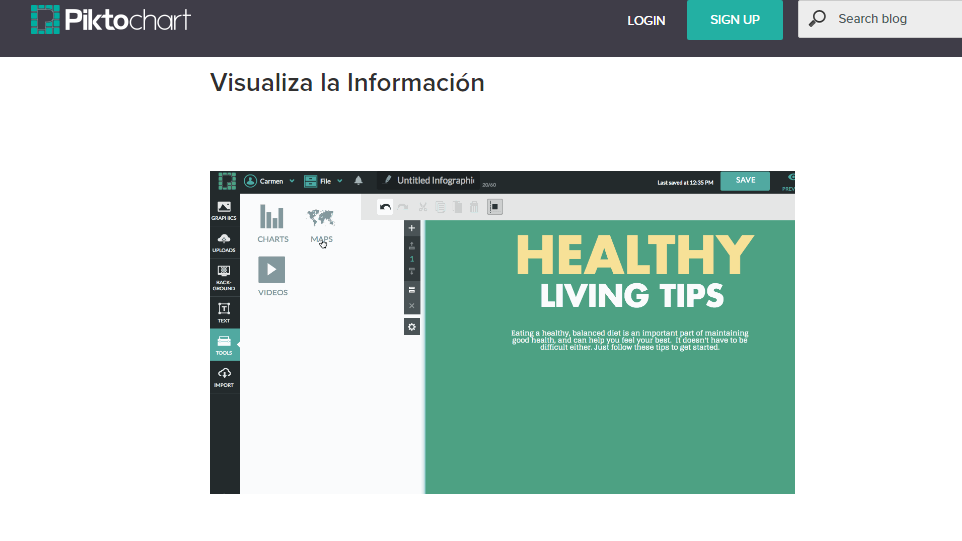 Guía de Piktochart Para Estudiantes
