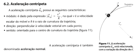 Fís 8- Velocidade e Aceleração Vetoriais