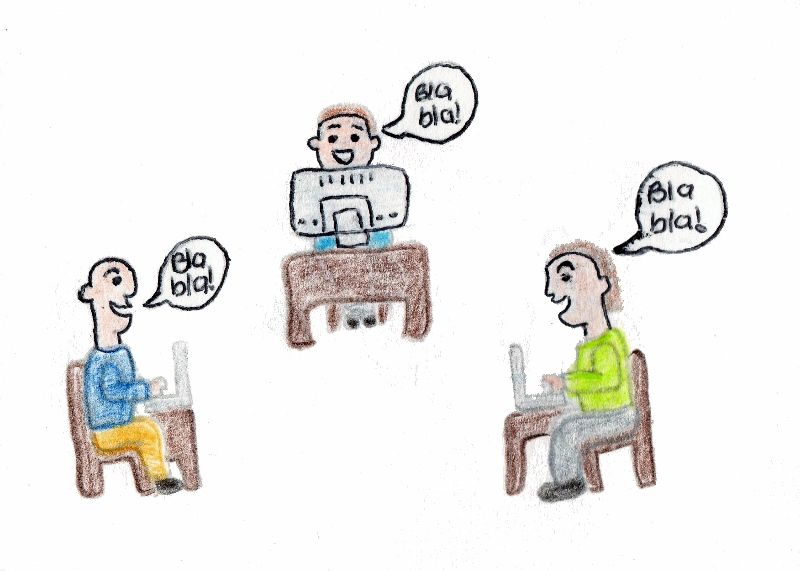 Formas de diálogar de la moderación en C.V.A