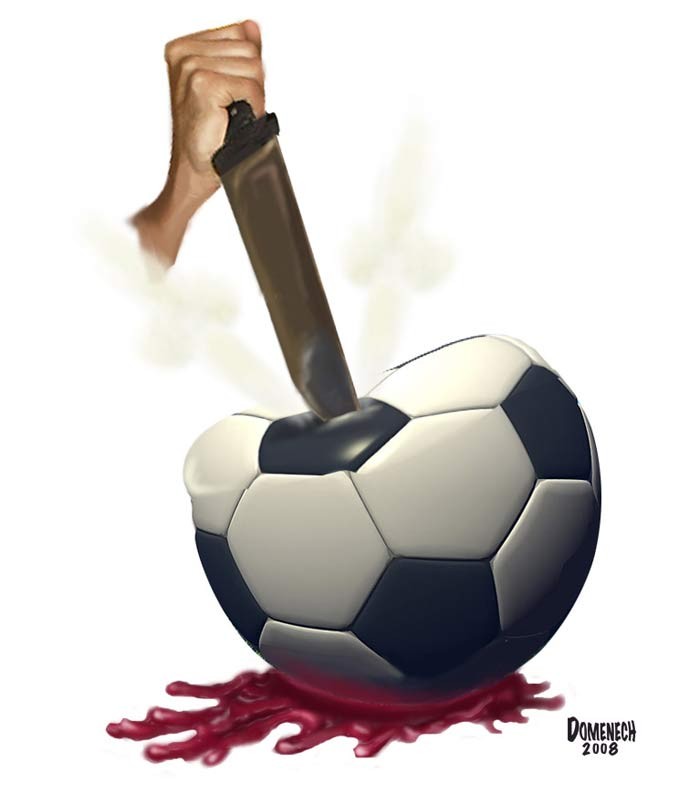 Violencia en las canchas de futbol