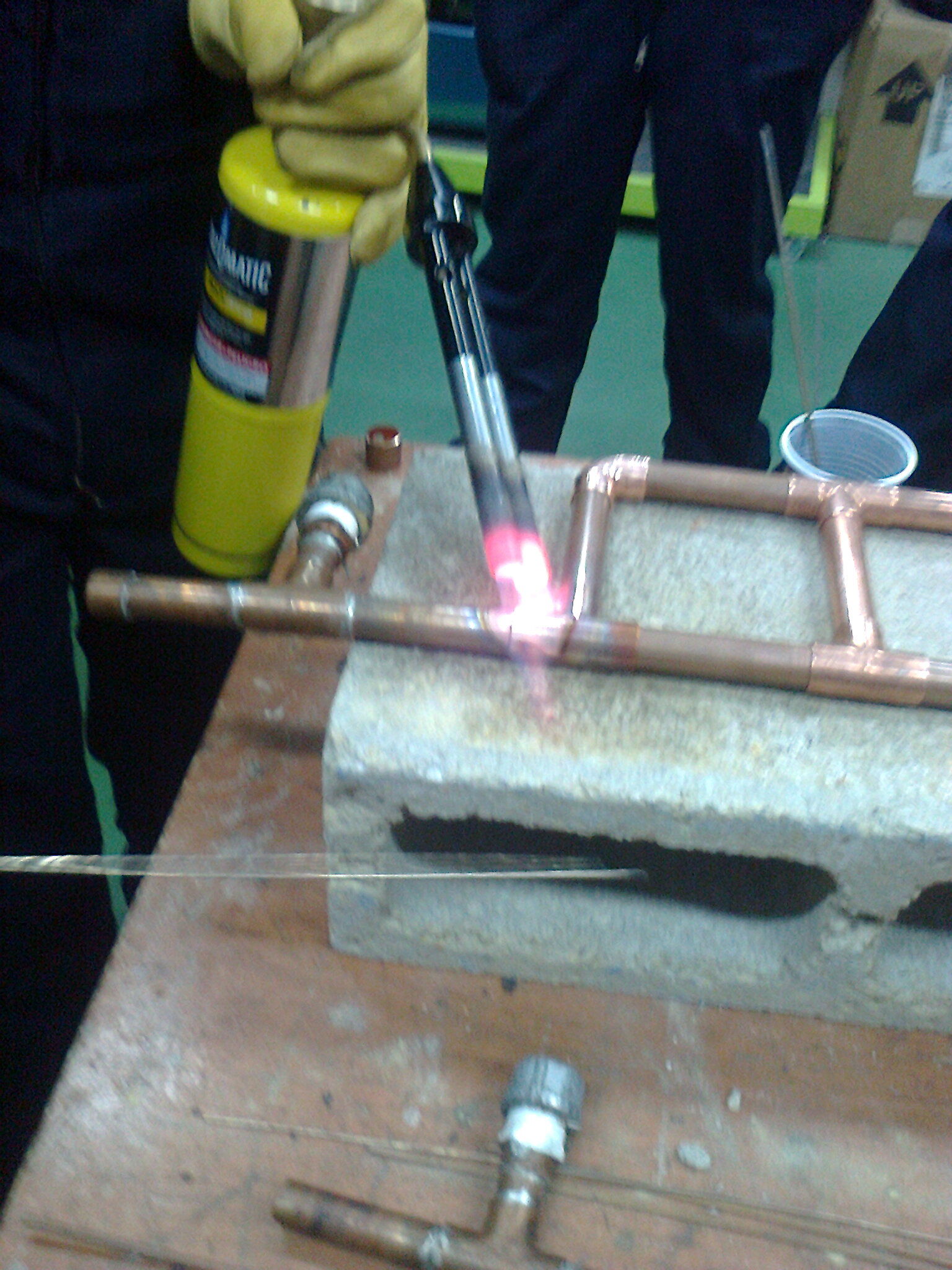 SOLDADURAS FUERTES. TEMP. SUPERIOR A 500°C.