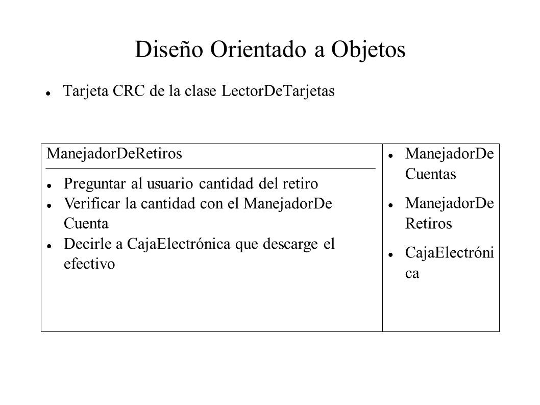 Análisis y diseño de sistemas orientados a objetos mediante el uso de UML