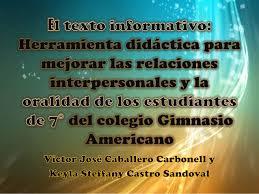 TEXTO INFORMATIVO