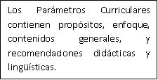 Parámetros Curriculares para la educación indígena