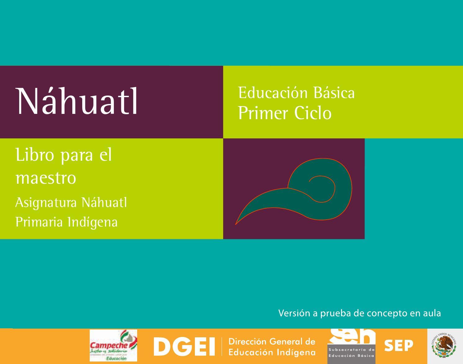 Parámetros Curriculares para la Educación Indígena