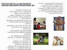 Líneas de acción para la salud sexual y reproductiva