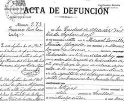 Interdiccion, Inhabilitacion y Muerte