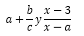 Fracciones algebraicas y su descomposición