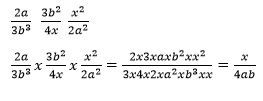 FRACCIONES ALGEBRAICAS REDUCCIÓN DE FRACCIÓN