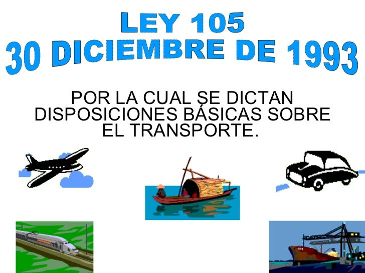 Normatividad Del sector transporte por carretera en Colombia